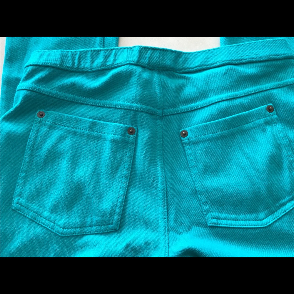 June & Daisy Denim Cropped Leggings